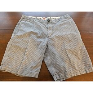 Tommy Bahama Paradise Nation Size 34 Plaid‎ Cotton/Tensil Men's Shorts